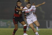 BR Feminino: São Paulo vence Flamengo para assumir vice-liderança br-feminino:-sao-paulo-vence-flamengo-para-assumir-vice-lideranca